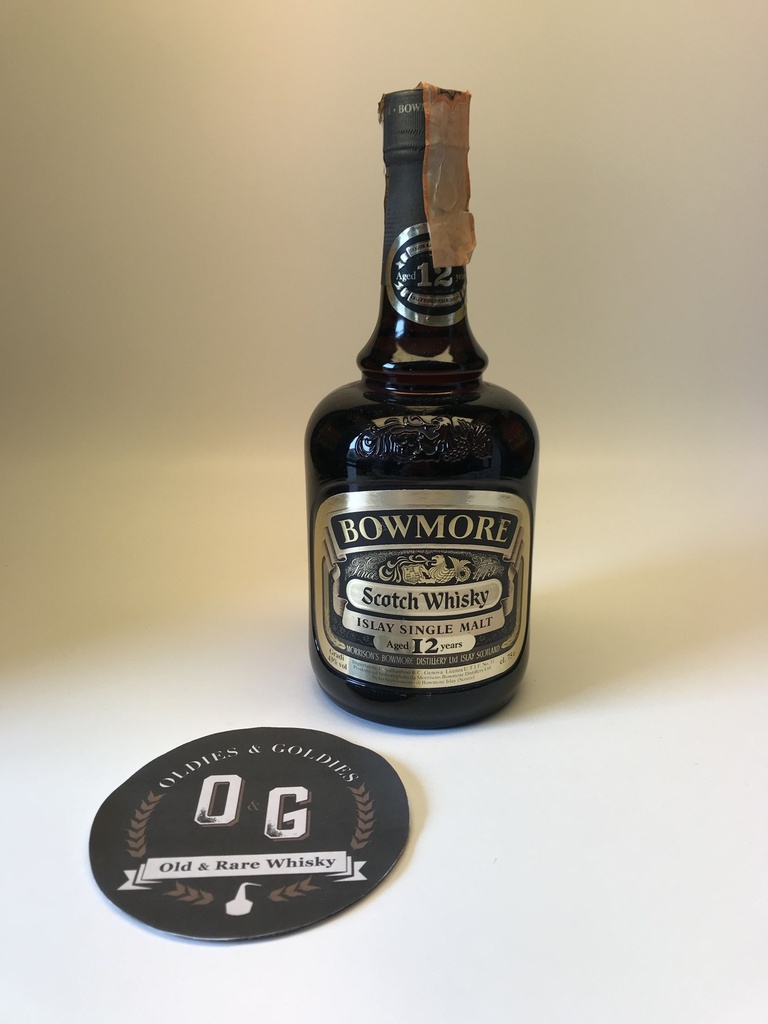 Bowmore dumpy 12 y (cork stopper) 43% 75cl