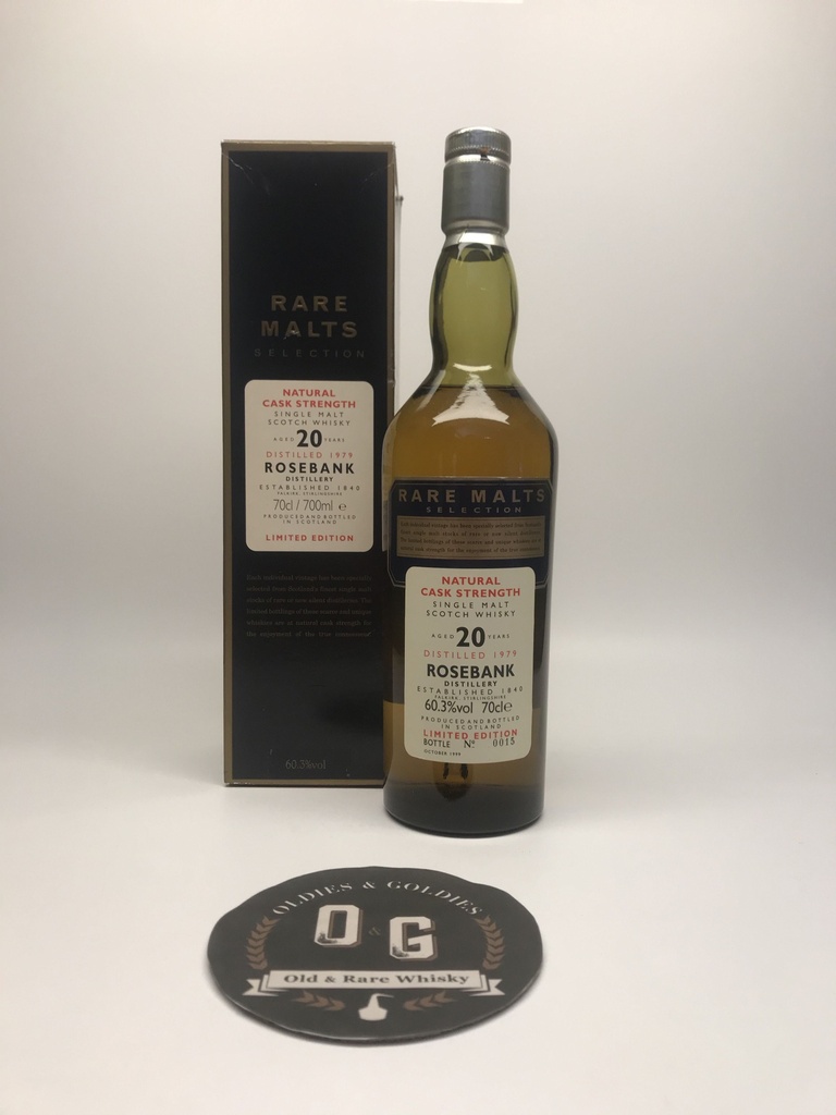 Rosebank Rare Malts 20y 60,3% 70cl