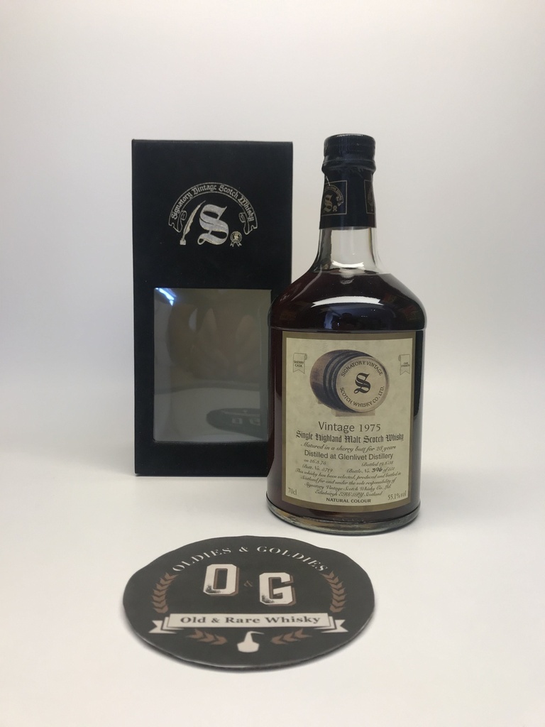 Glenlivet 1975 Signatory dumpy 55,1% 70cl