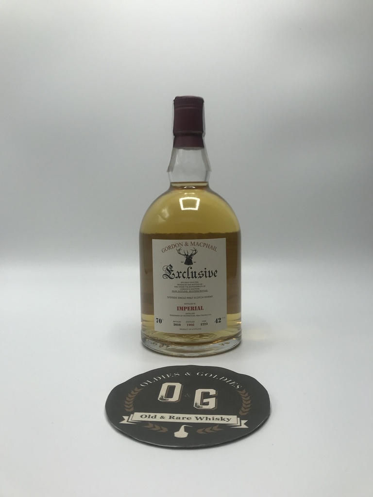 Imperial 1998 G&amp;M cask #1223 11Y 70cl 42%