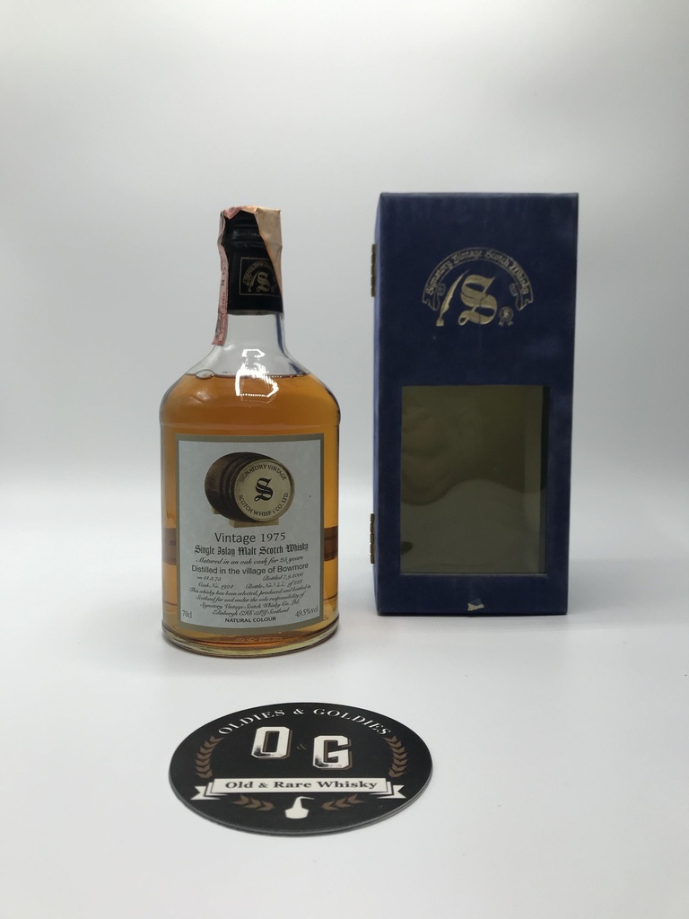 Bowmore 1975 25y cask #1924 49,5%