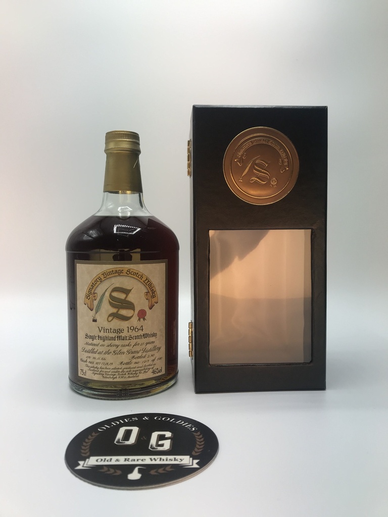 Glen Grant 1964 25y Signatory dumpy 46% 75cl