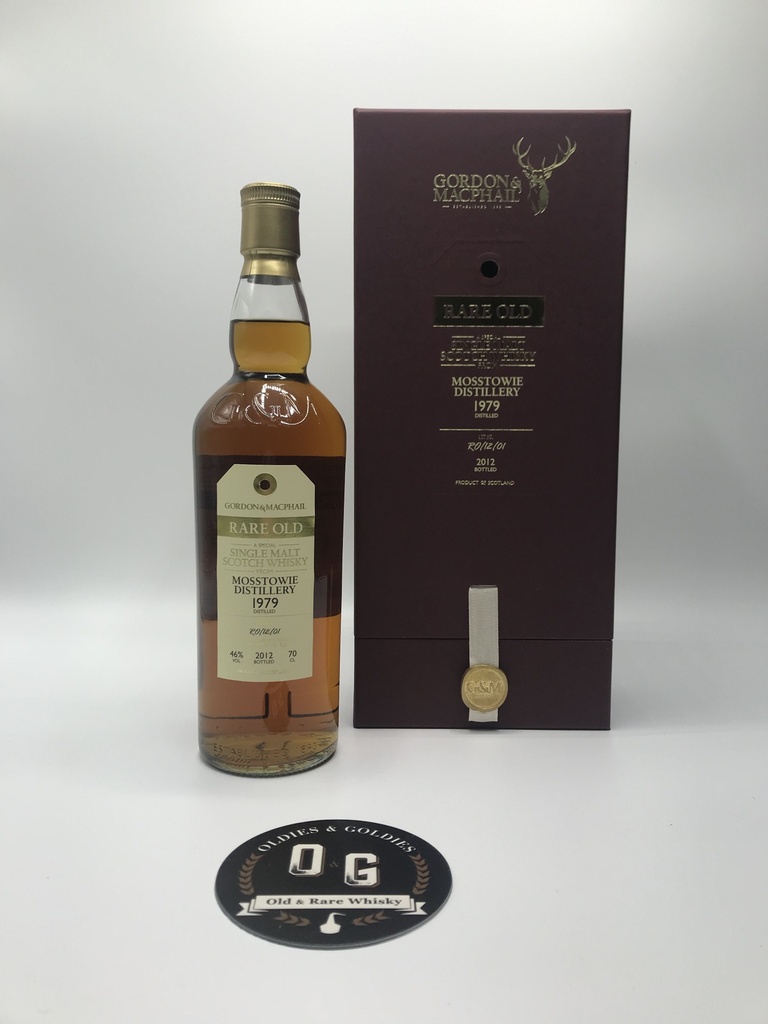 Mosstowie 33y 1979-2012 Rare Old G&amp;M 70cl 46%