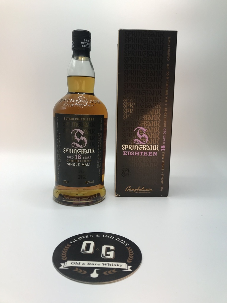 Springbank 18y (rotation 2013) 46% 70cl