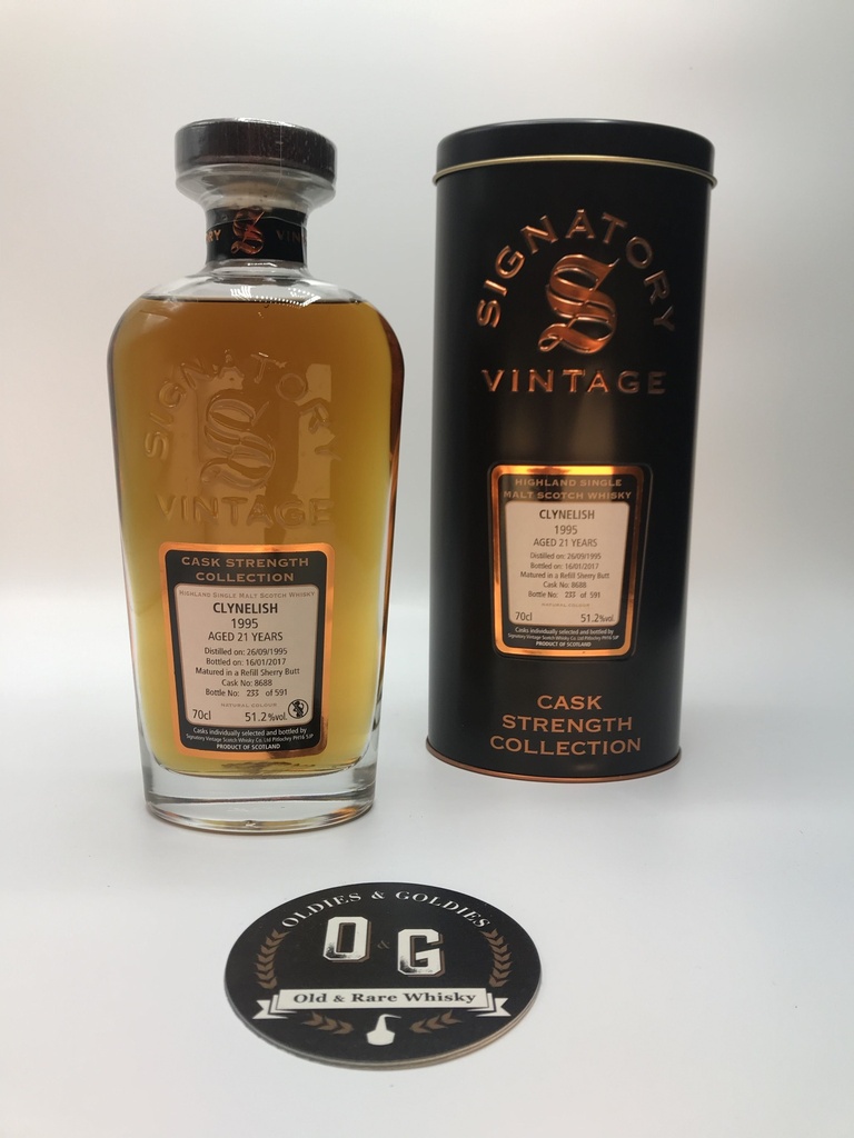 Clynelish 1995 21y (Signatory #8688) 51,2% 70cl