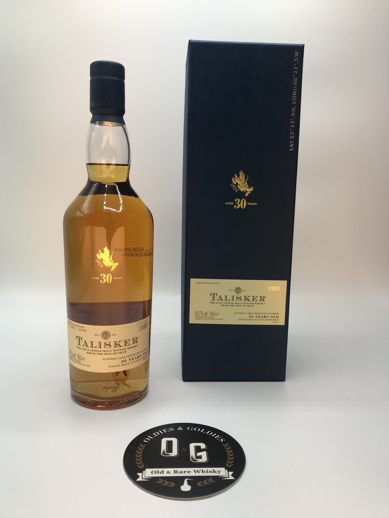 Talisker 30y (Bottled 2007) 50,7% 70cl