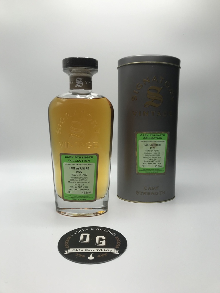 Rare Ayrshire (Ladyburn) Cask #558 70cl 45,2%