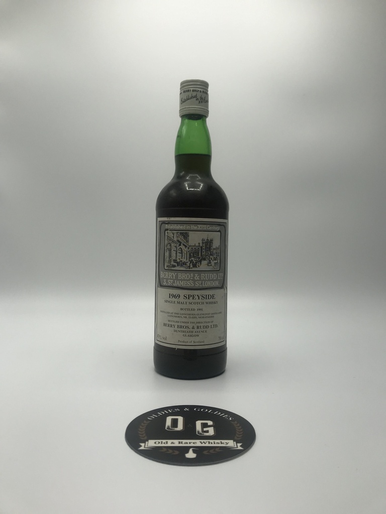 Longmorn 1969/1991 Berry Brothers 43% 70cl