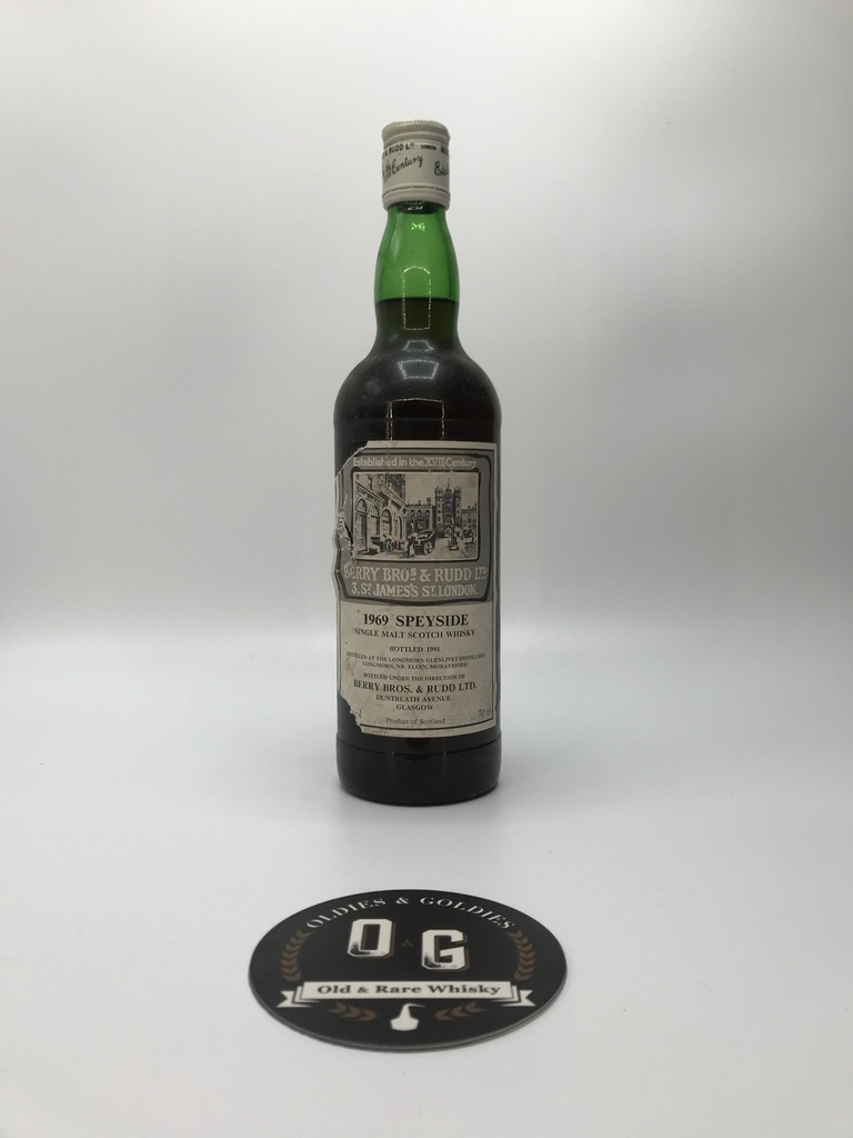 Longmorn 1969/1991 Berry Brothers 70cl 43%