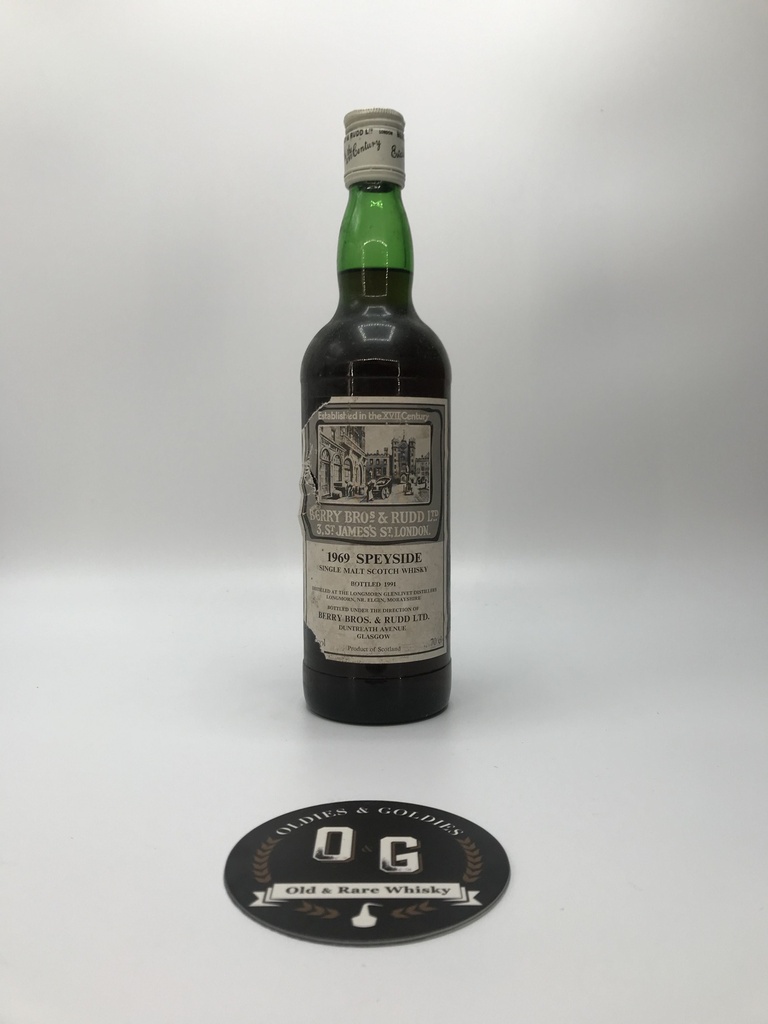 Longmorn 1969/1991 Berry Brothers 70cl 43%