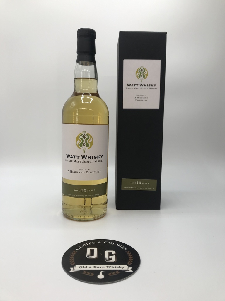 Highland Malt 10y 2010-2020 (Watt Whisky) 70cl 57,4%