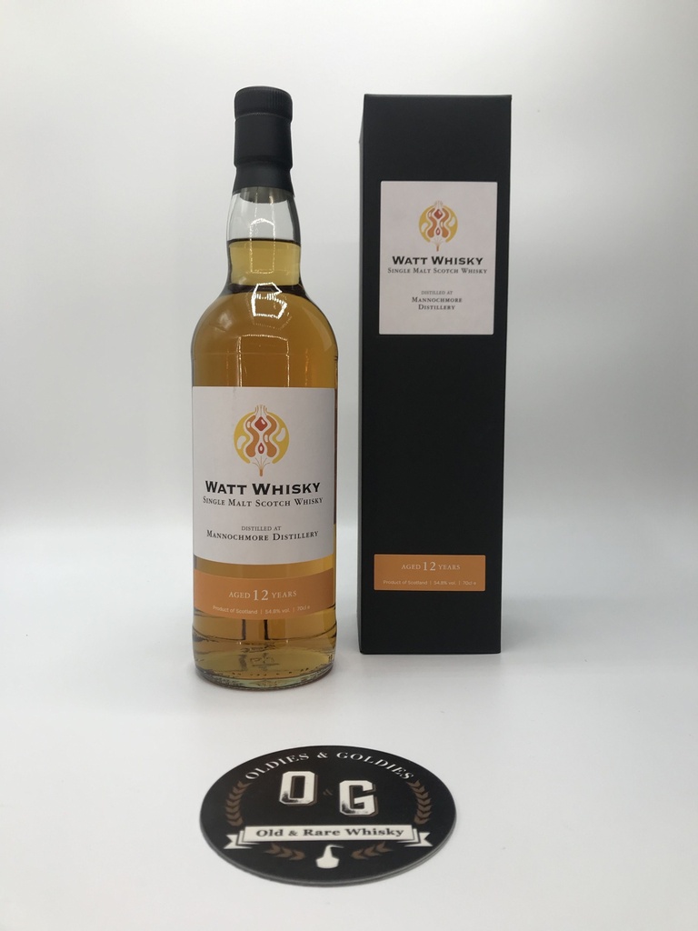 Mannochmore 12y 2008-2020 (Watt Whisky) 70cl 58,4%