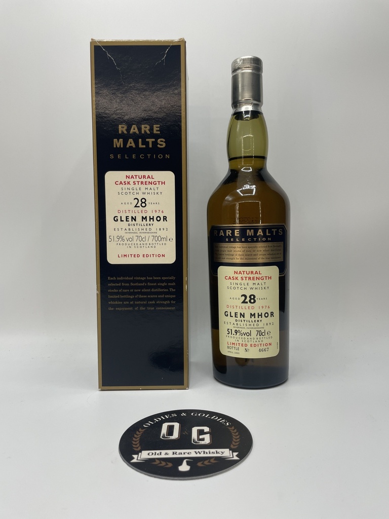 Glen Mhor 1976 Rare Malts 28y 51,9% 70cl