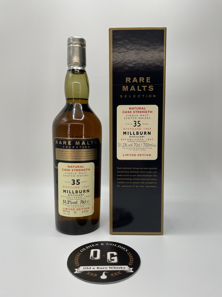 Millburn 1969 Rare Malts 35y 51,2% 70cl