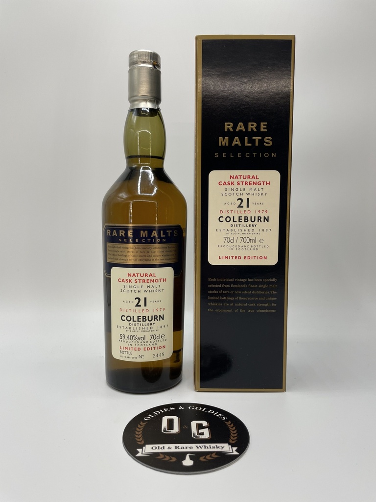 Coleburn 1979 Rare Malts 21y 59,4% 70cl