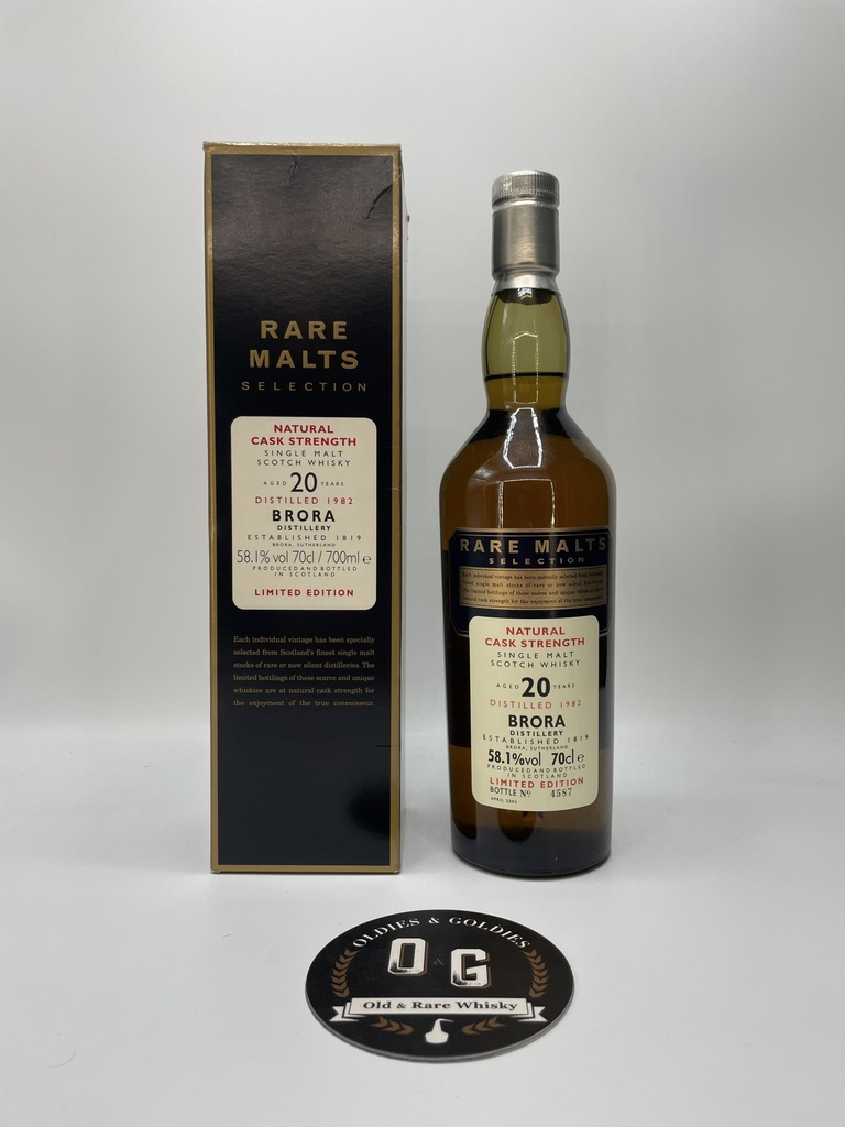 Brora 1982 Rare Malts 20y 58,1% 70cl