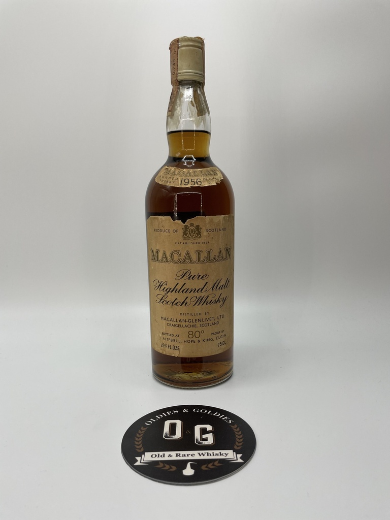Macallan 1956 15y (Campbell Hope & King) 45,4% 75cl