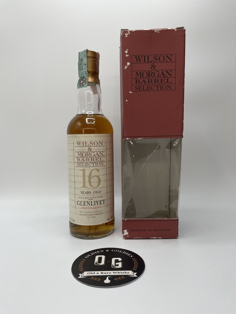 Glenlivet 16y (Wilson&amp;Morgan) 46% 70cl