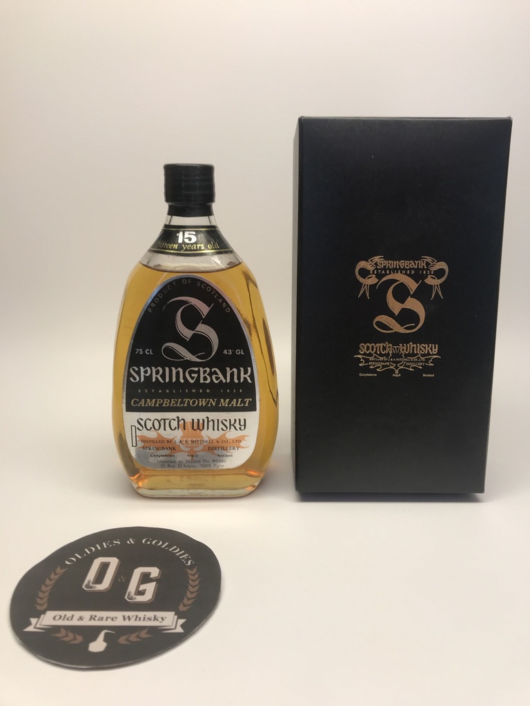 Springbank 15 pear shape