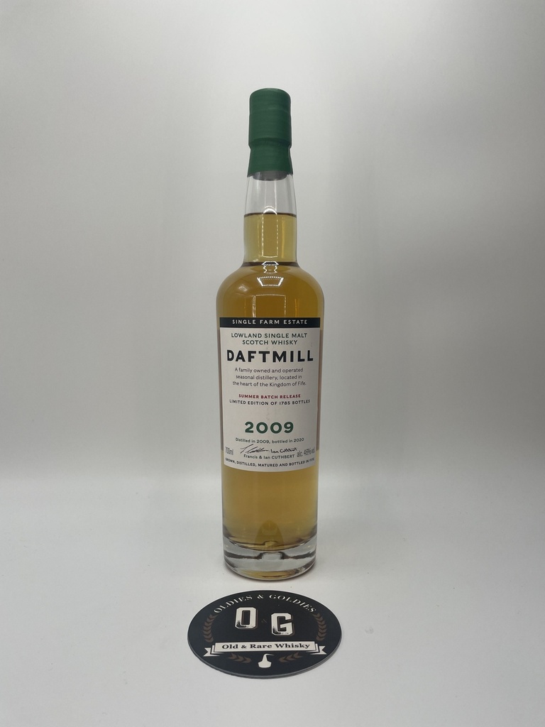 Daftmill 2009 Summer batch 2020 46% 70cl