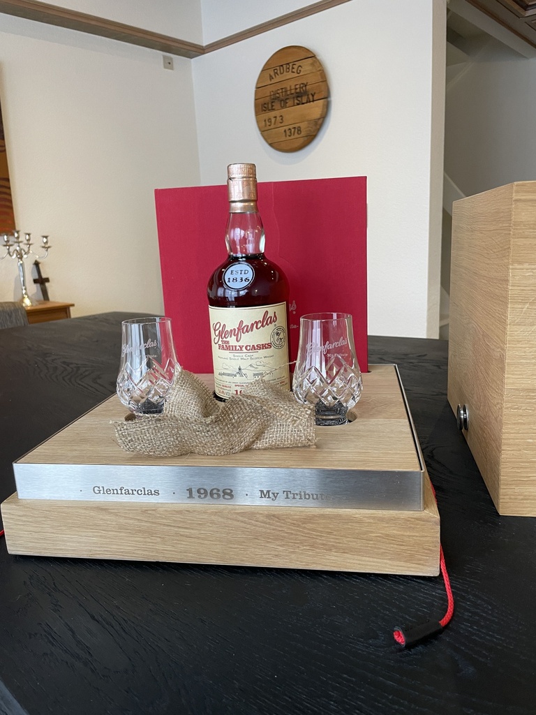 Glenfarclas 1968 Family cask #5241(My Tribute)