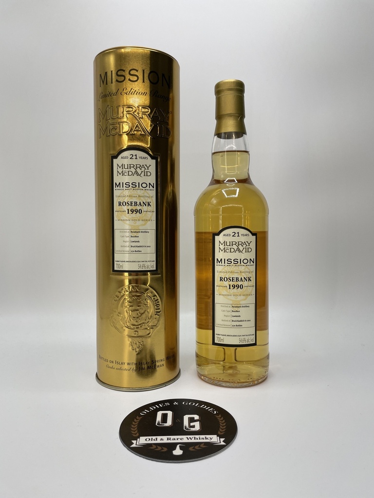 Rosebank 21y 1990-2011 Murray McDavid 70cl 54,6%