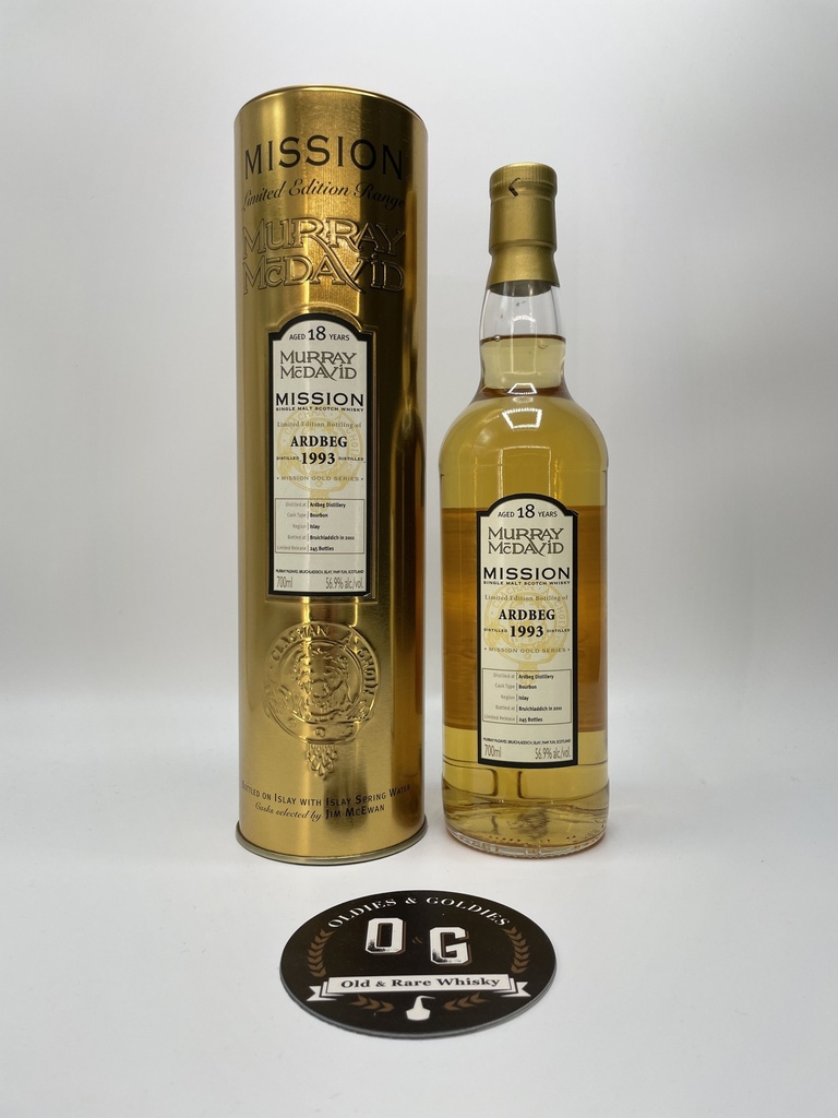 Ardbeg 18y 1993-2011 (Murray McDavid) 70cl 56,9%