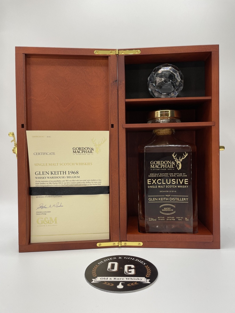 Glen Keith 49y 1968 (G&amp;M Exclusive 1 of 42) 52,8% 70cl