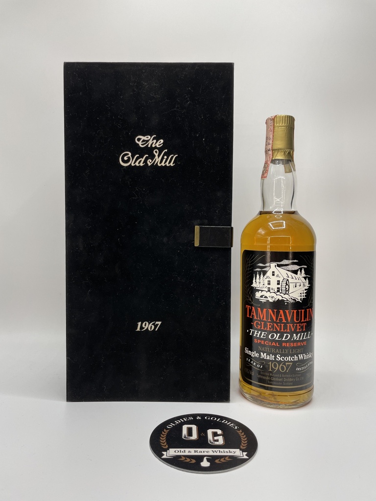 Tamnavulin 1967 &quot;The Old Mill&quot; cask 1456-1459 75cl 43%