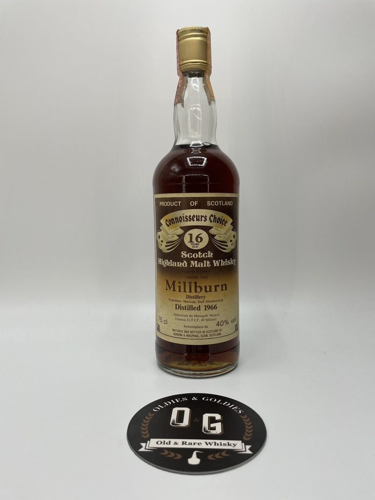 Millburn 1966 16y (G&amp;M CC Brown label) 75cl 40%