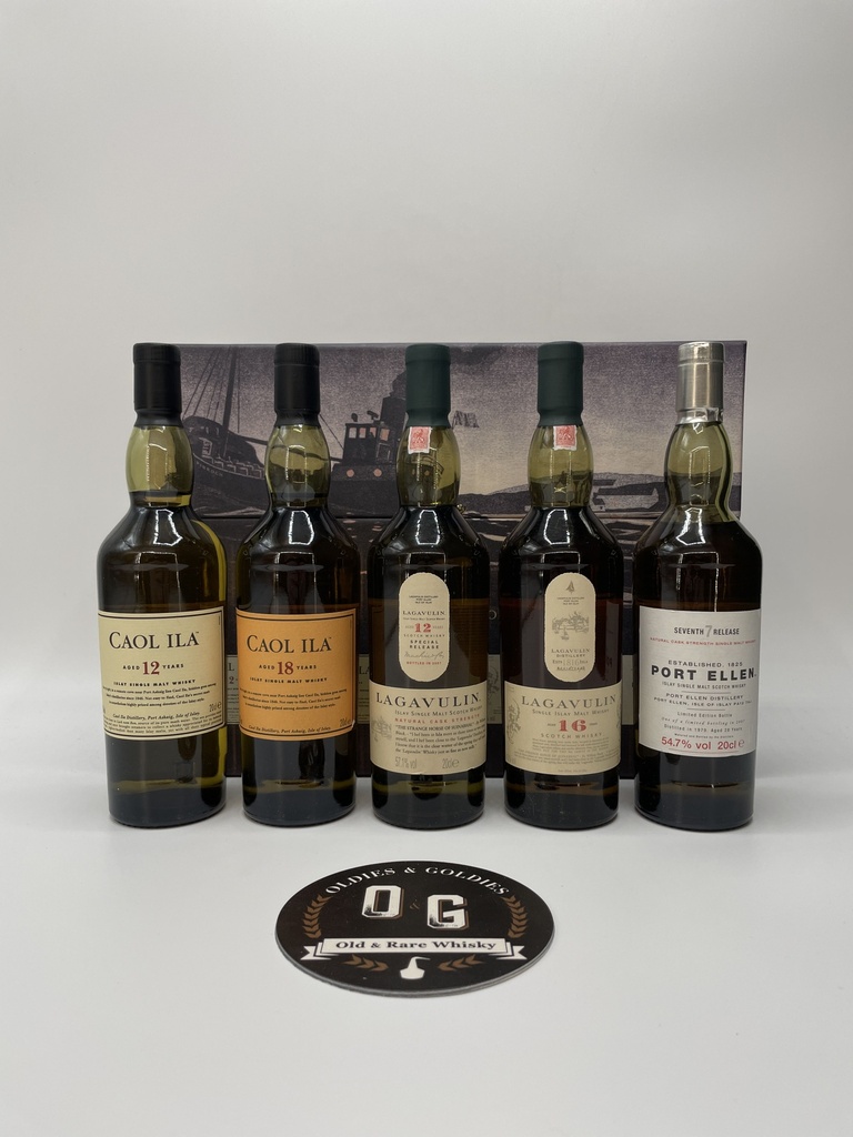 Port Ellen 28y 7th release OB (with Islay Collection Pack) 5x20cl