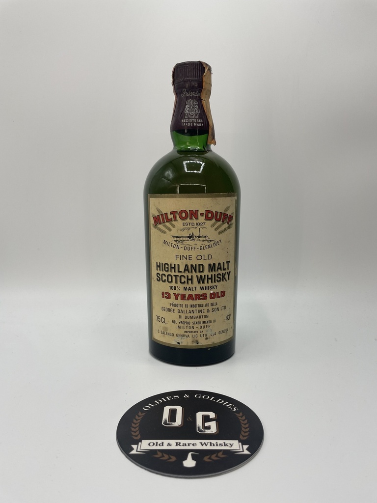 Milton Duff 13y (Salengo import) 43% 75cl