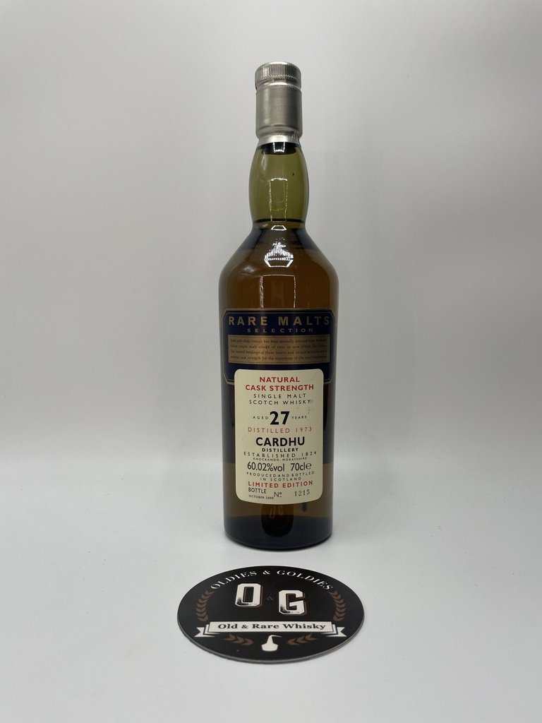 Cardhu 1973 27y Rare Malts 70cl 60,02%