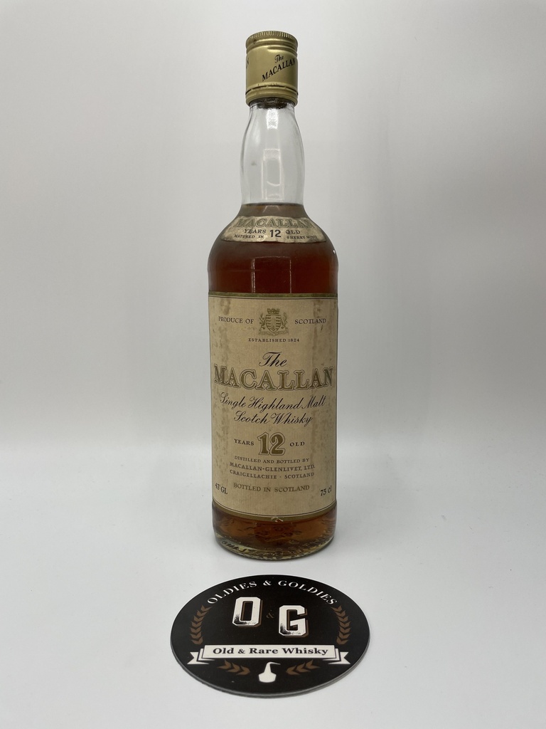 Macallan 12y (Screw cap) 75cl 43%