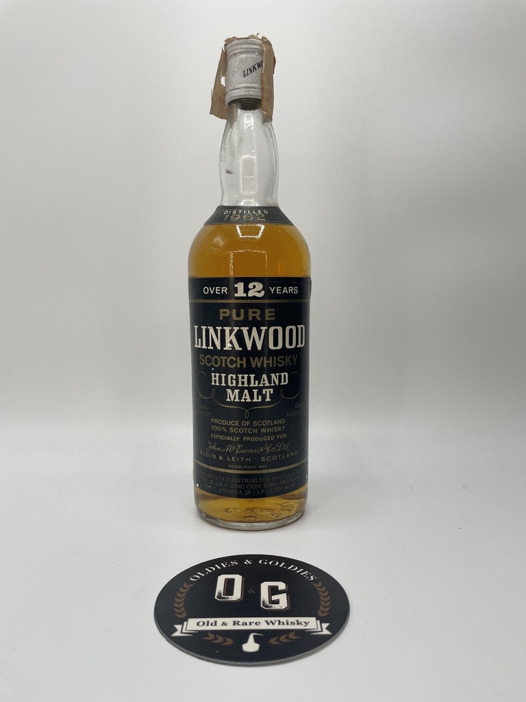 Linkwood 1962 12y old OB 75cl 43%