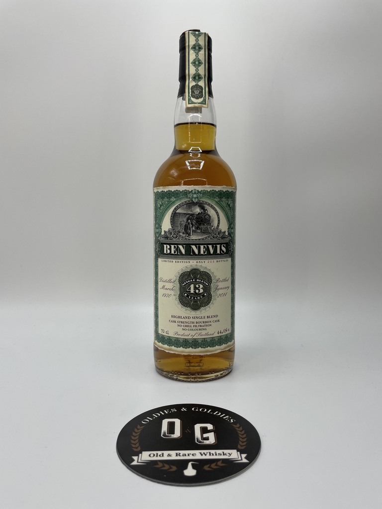 Ben Nevis 1970 43y (Old Train Line) 70cl 44,6%