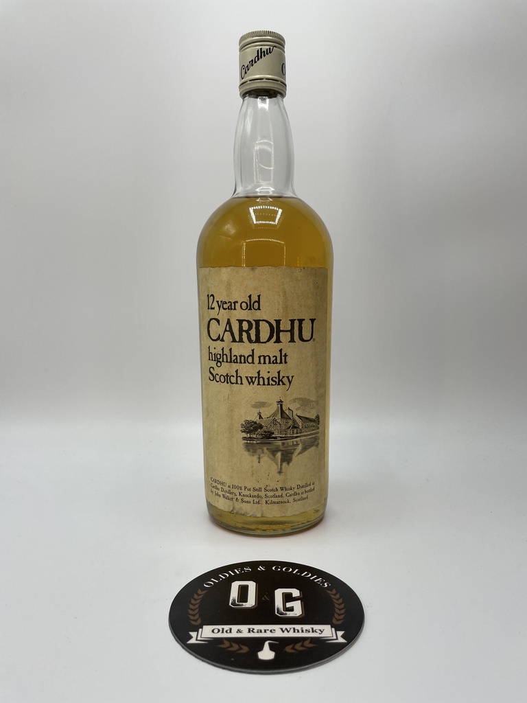 Cardhu 12y old (Screw cap) 1L 43%