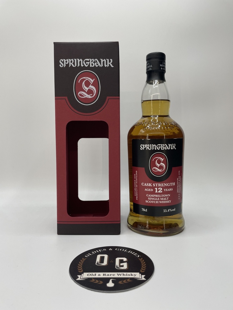 Springbank 12y Cask strength ( batch 22 ) 70cl 55,4%