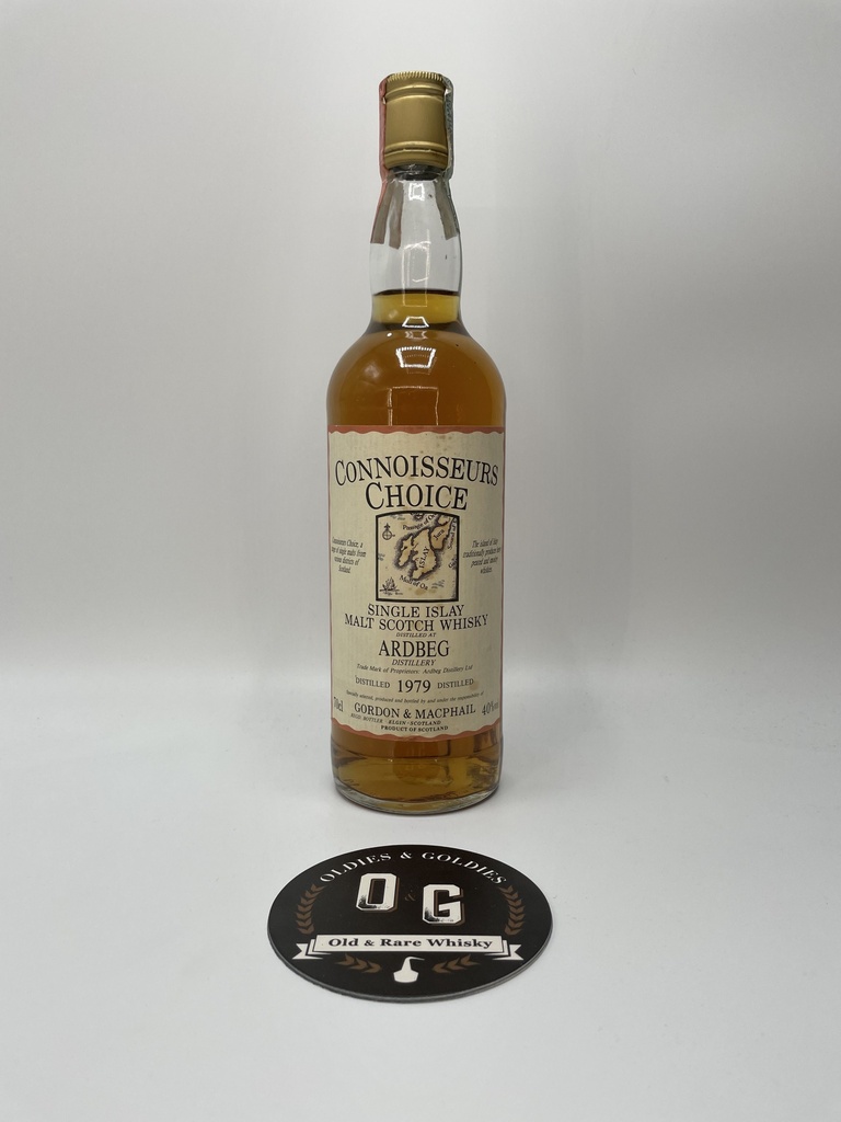 Ardbeg 1979 G&amp;M Old Map Label 40% 70cl