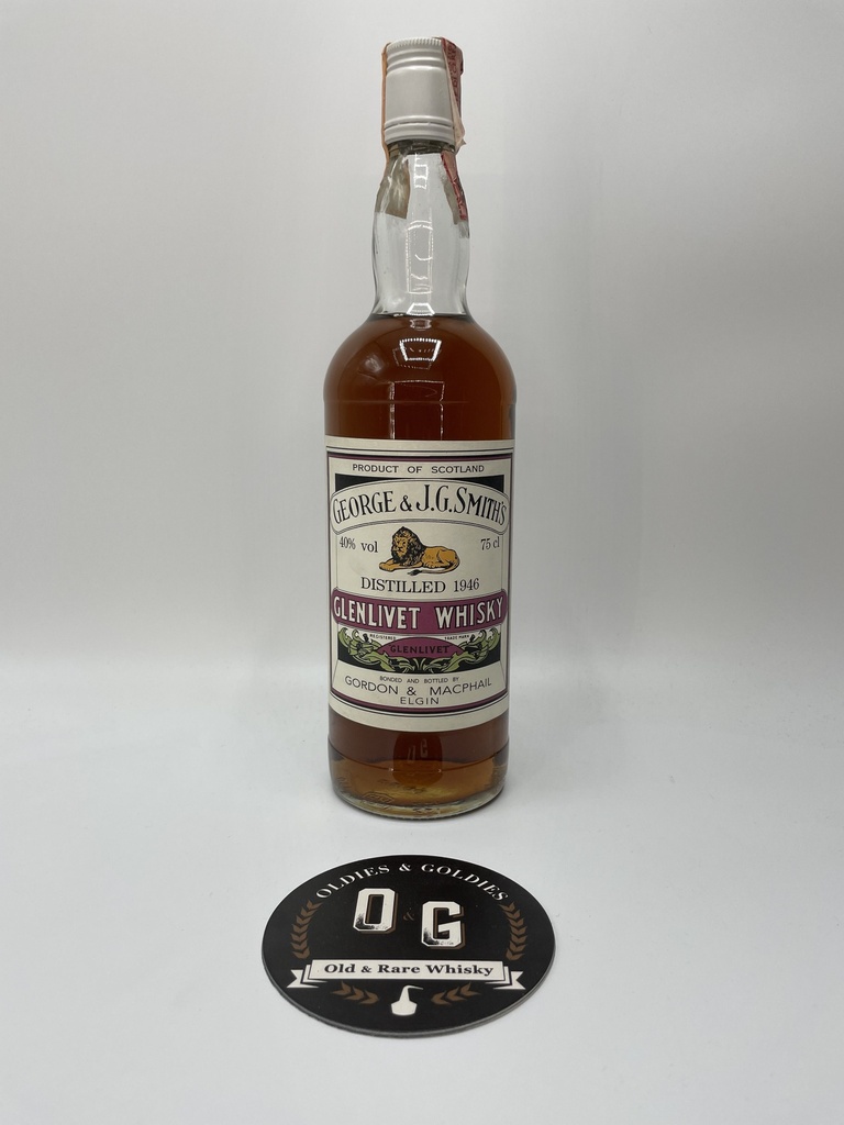 Glenlivet 1946 George & J.G. Smith's 40% 75cl