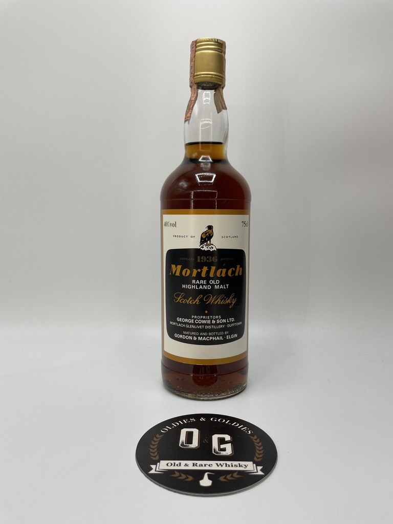 Mortlach 1936 G&amp;M (Eagle label) 40% 75cl