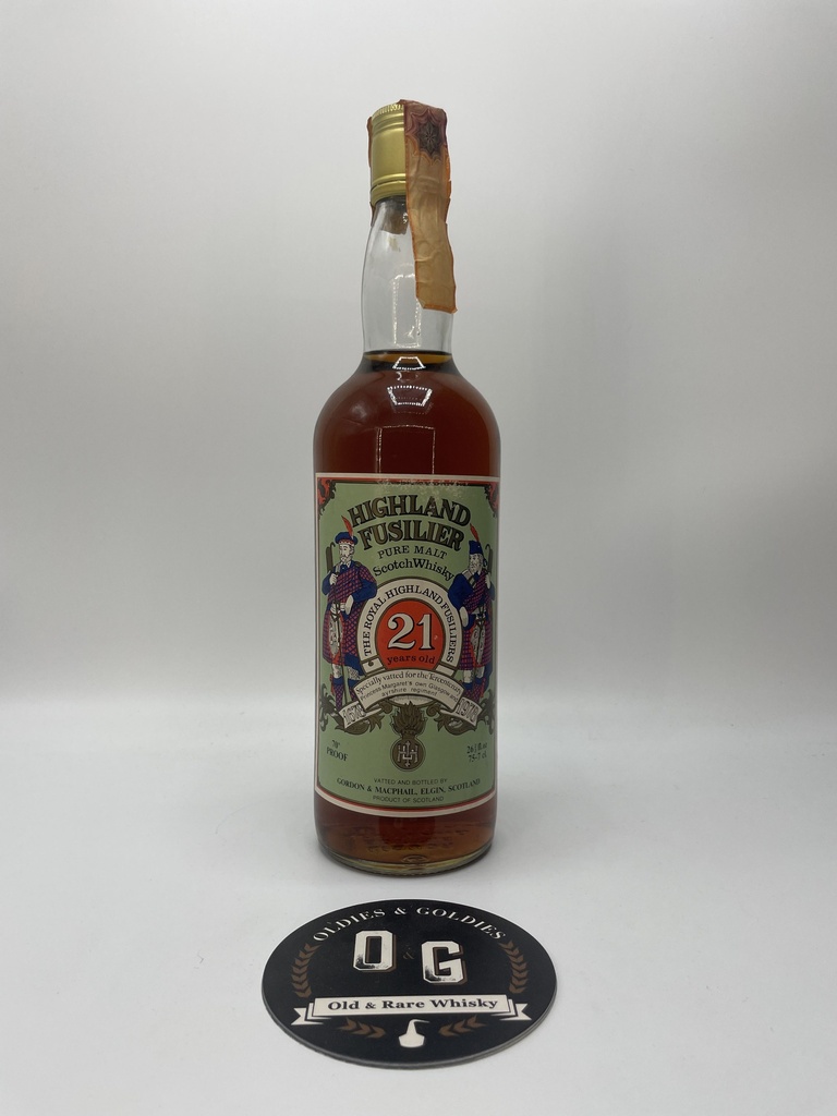 Highland Fusilier 21y Tercentenary 1678-1978 40% 75cl (store code 1)