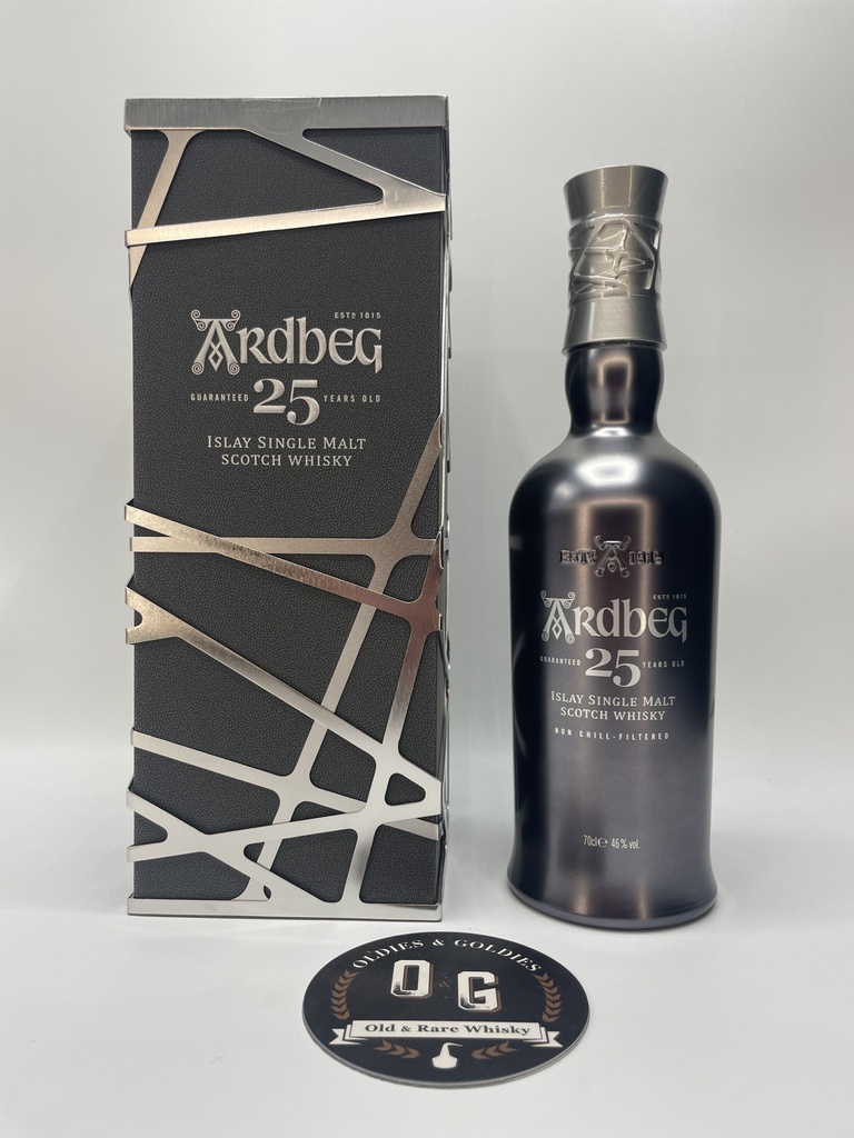 Ardbeg 25 y  (Batch 1 bottled 2020)  46% 70cl