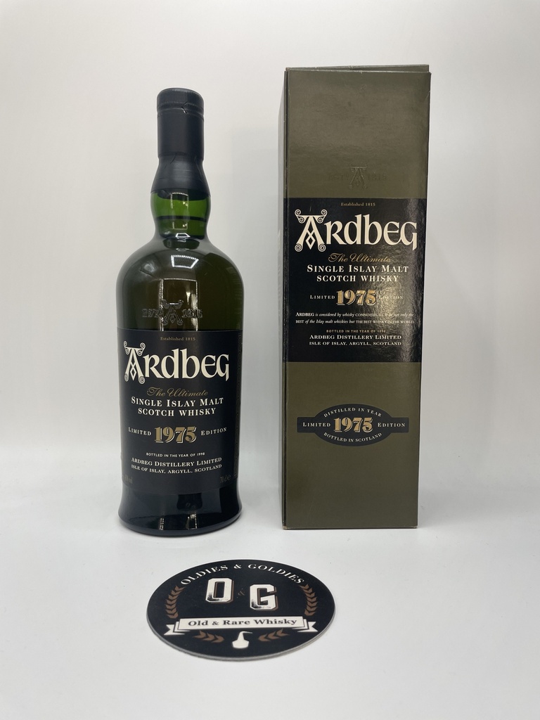 Ardbeg 1975 (bottled 1998) 43% 70cl