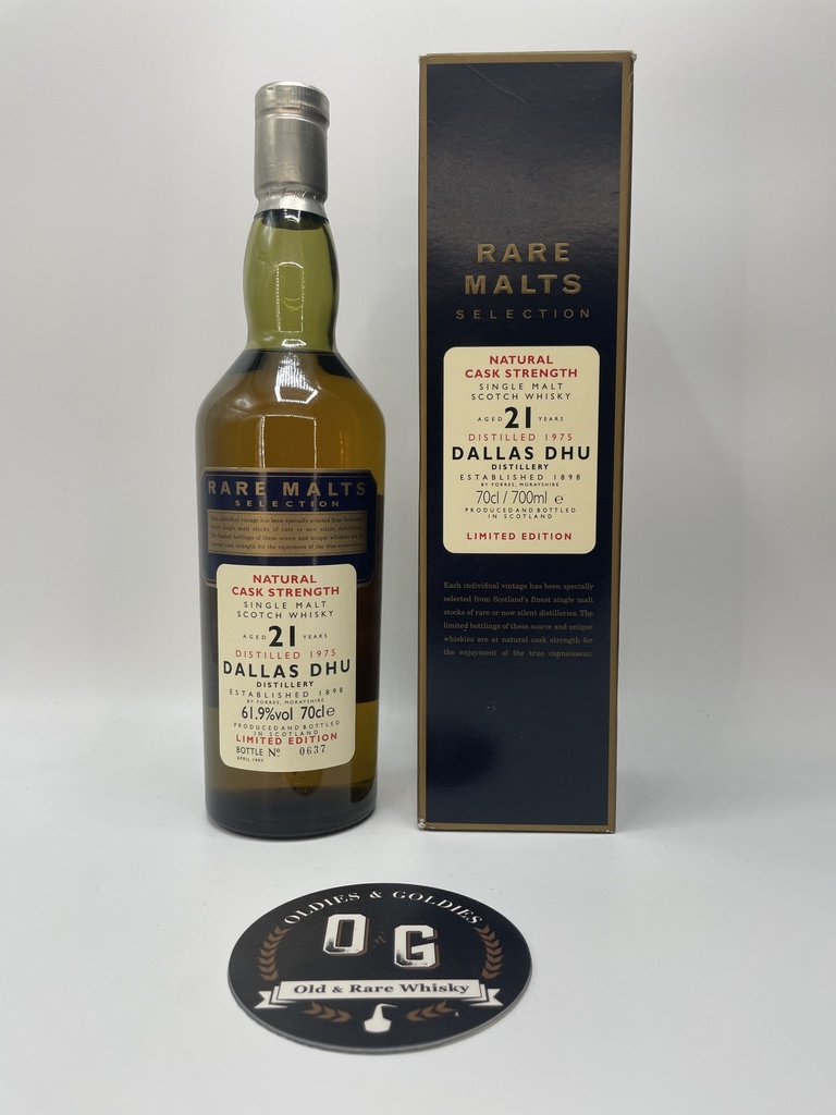 Dallas Dhu 1975 Rare Malts 21y 61,9% 70cl