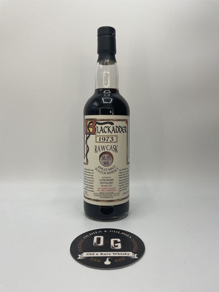 Longmorn 1973 "Raw Cask Blackadder" #3974 70cl 56,9%