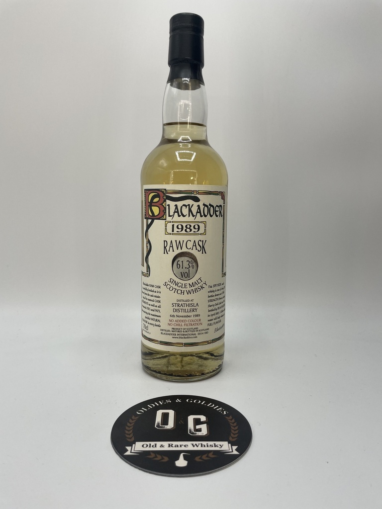 Strathisla 1989 (Raw cask Blackadder) #9411 70cl 61,3%