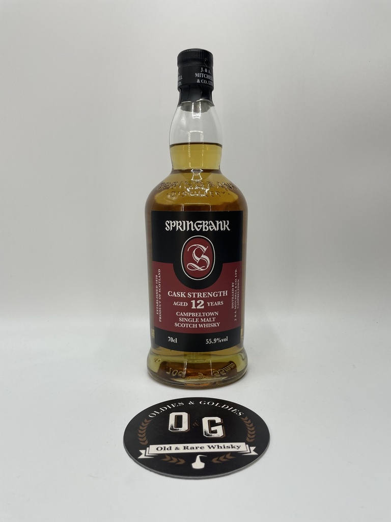 Springbank 12y Cask strength ( batch 23 ) 70cl 55,9%