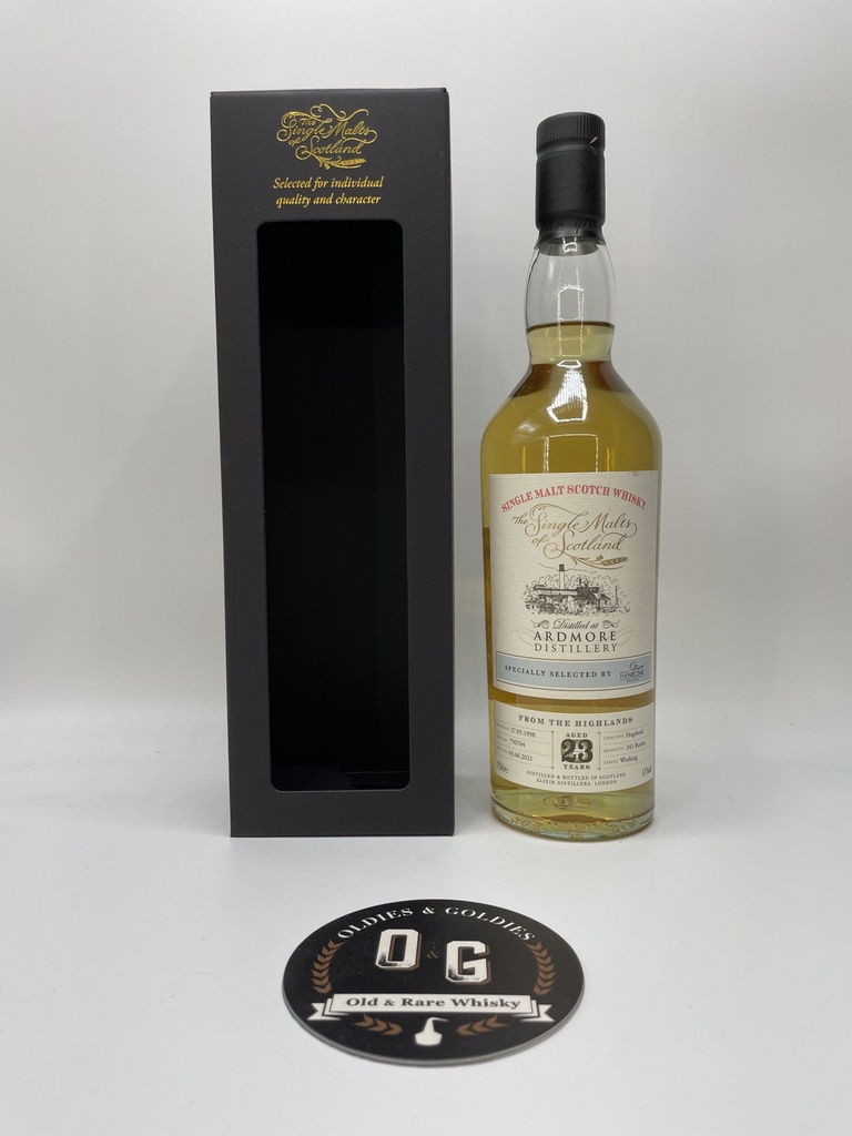 Ardmore 1998 23y Single Malts of Scotland 51% 70cl