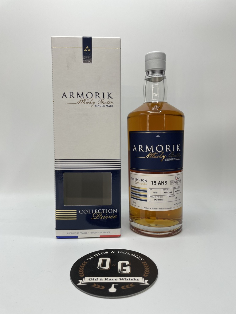 Armorik 15y Single cask for the Nectar 47,7% 70cl